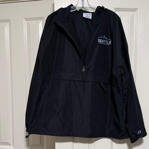 Champion Black Seattle Pullover Jacket